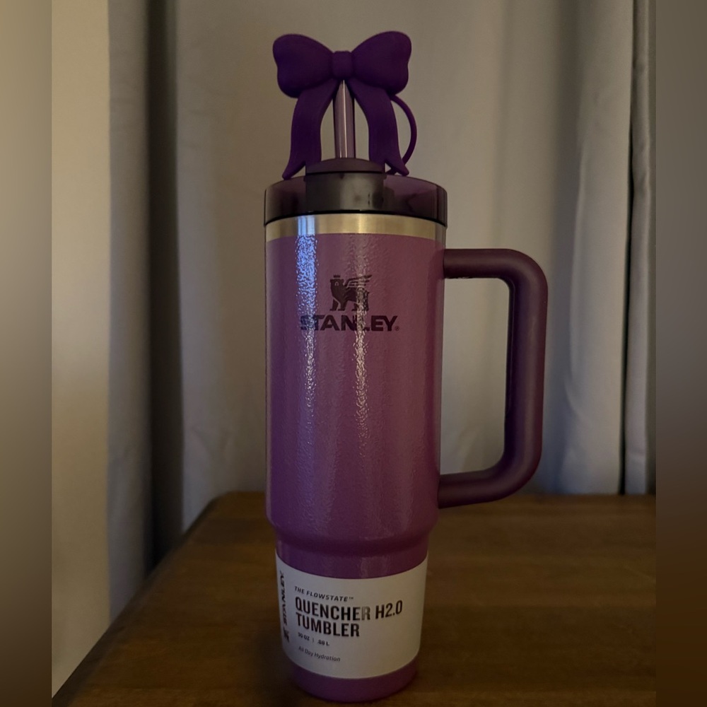 STANLEY QUENCHERH FLOWSTATE HAMMERED PURPLE 30oz NWT